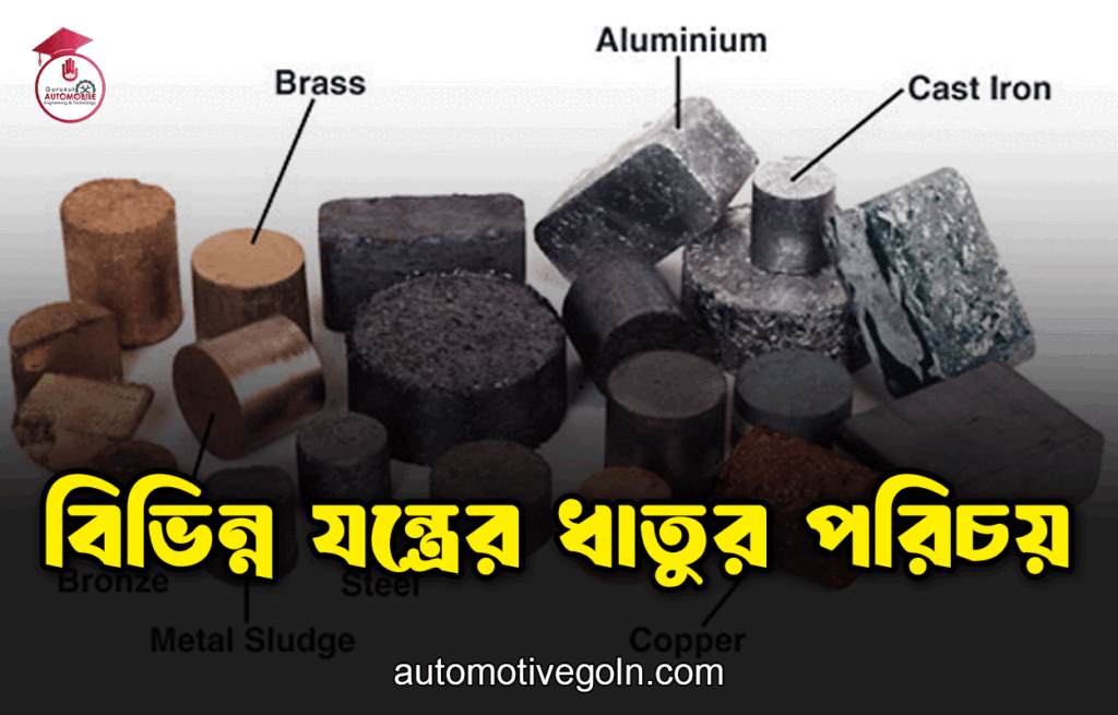 বিভিন্ন যন্ত্রের ধাতুর পরিচয়