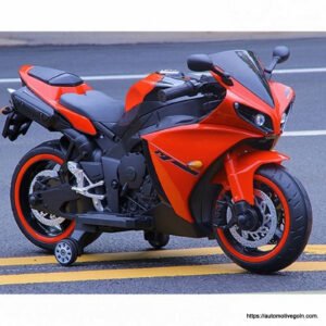 Yamaha R1 Super bike Kid Electric Ride on Motor Bike 001 মোটর বাইক এর এনাটমি